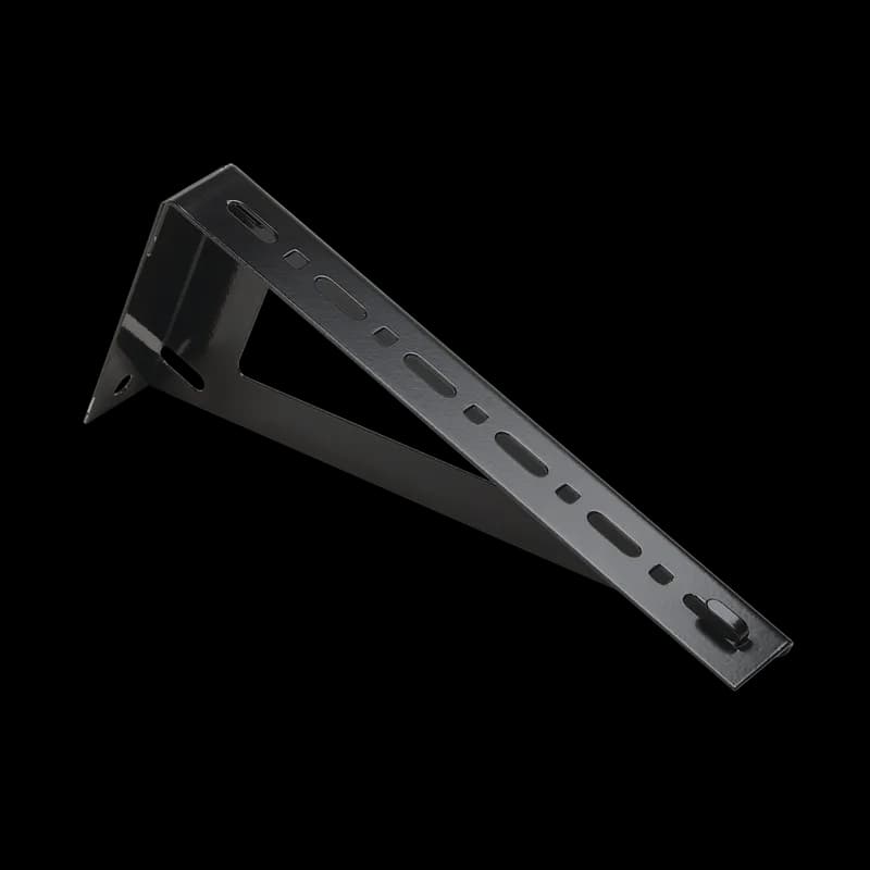 nVent QTPRWB6BLK - Reinforced Wall Bracket, 3.00x1.00x6.00, Black, Steel