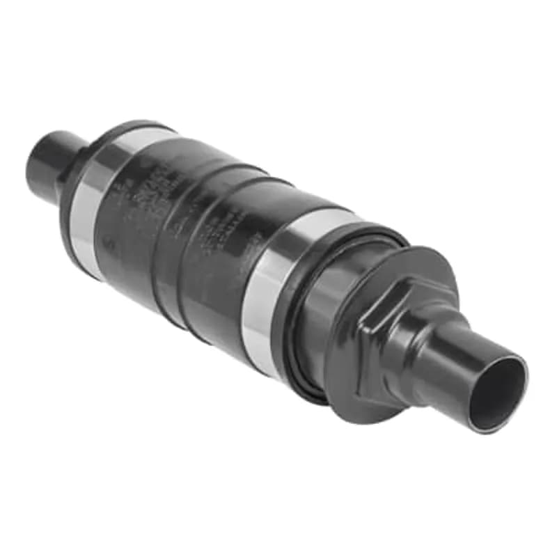 ABB - Installation Products XD9-G - PVC Coated Expansion/Deflection Coupling, Hub Size 3-1/2 Inch/91 Metric, Dimensions A: 7-3/4 Inch B: 6-1/2 Inch, Gray