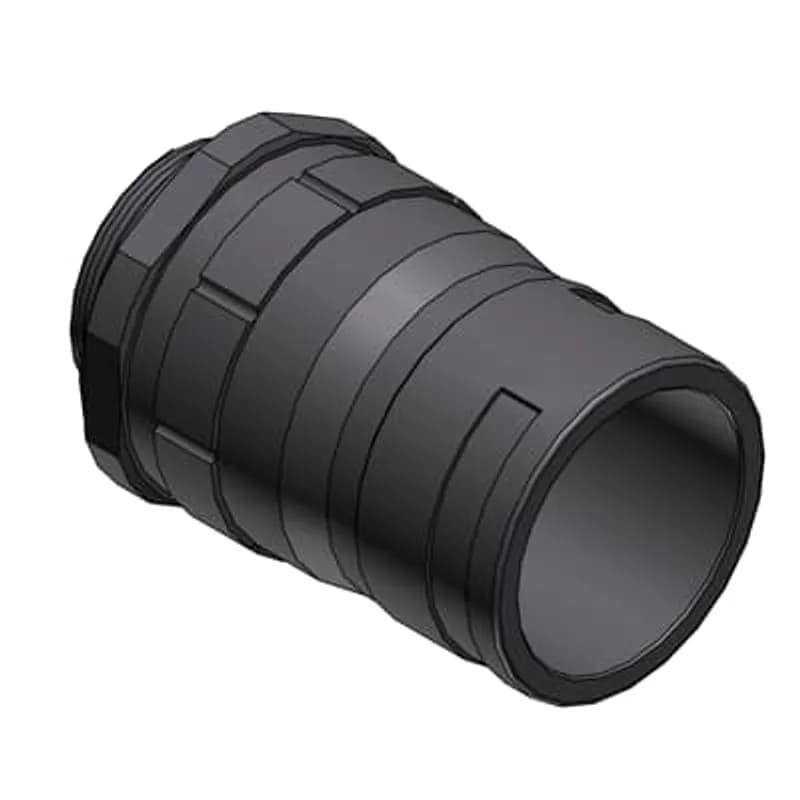 VEMV Connector, PG Thread IP68 - Thread 16, Fits to NW/F.CK/F.CU 17/15/20, Thread Length 11.0mm, Color Gray
