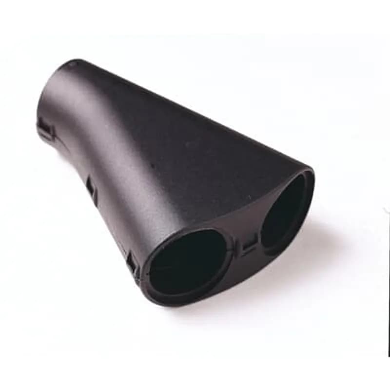 Hinged Y Piece, End A - 21mm Conduit Size, End B - 21mm Conduit Size, End C - 10mm Conduit Size, Polyamide (Nylon) 66, IP40, Black