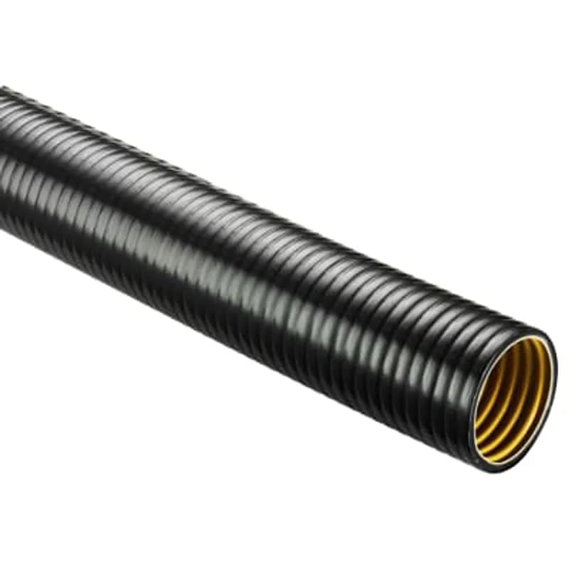 Overextruded Conduit, Size NW48, Polyamide 12, Black and Orange, Reel Length 50 Meters