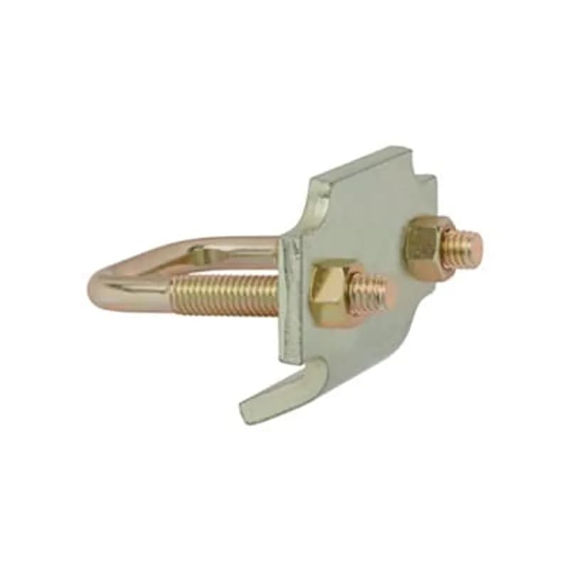 E-760 Channel to Beam Clamp - Material Stainless Steel, for Structor Channel B-900, B-905, B-906, B-907. Dimensions A 3 1/4 inch, Load Rating of 2200 pounds with a Safety Factor of 3