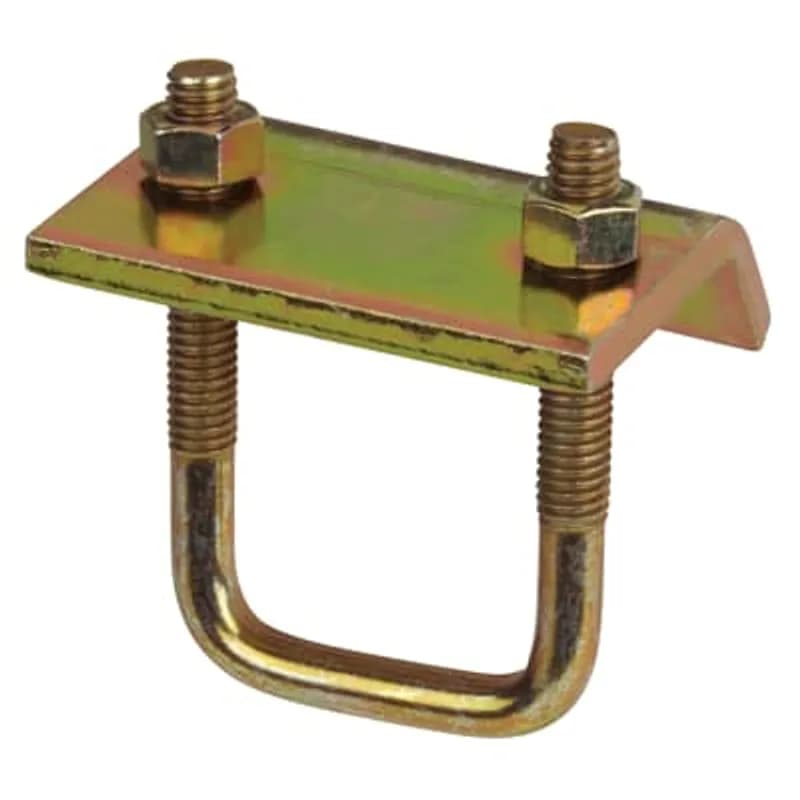 Clamp, Single Beam, Length 8 Inches, Width 3 Inches, Steel
