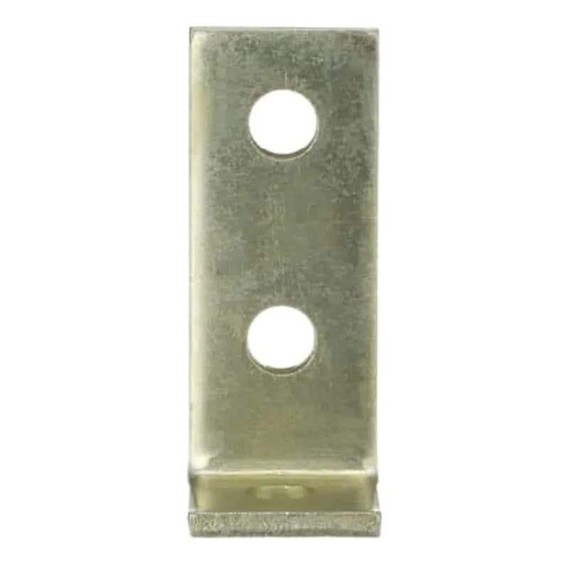 Fitting, 90 Degree, Height 4-1/8 Inches, Base Length 1-5/8 Inches, Hole Diameter 9/16 Inches on 1-7/8 Inch Centers, Steel