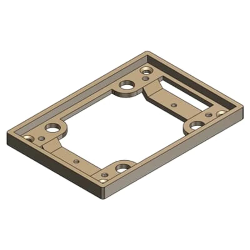 ABB - Installation Products SP 641FL - Brass tile flange.