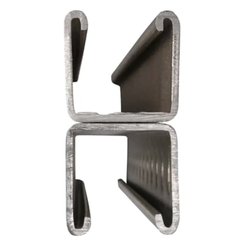 Channel, 12 Gauge, 1-5/8 Inch x 1-5/8 Inch, Length 10 Feet, Steel, Back to Back Combination