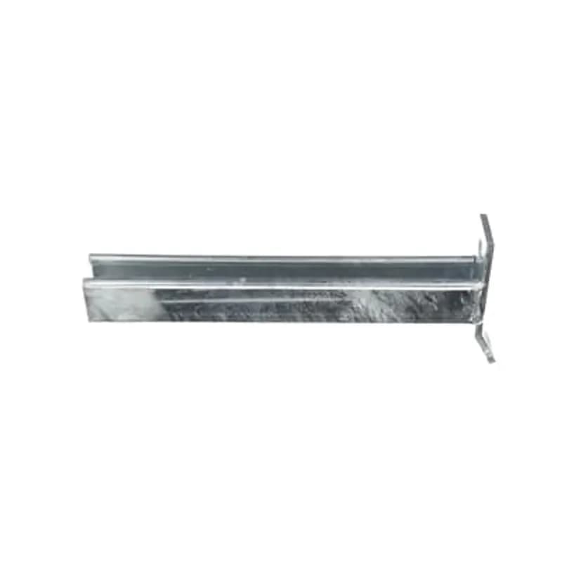Bracket, Cantilever Half-Slot Channel, Length 6 Inches, Height 3-1/2 Inches, Design Load 1,000 Pounds, Hot-Dip Galvanized Steel