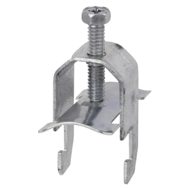 Clamp, Heavy Duty Double Cable, Outer Diameter of Cable or Pipe .50-.81 Inch/13-21mm, Rigid Conduit 1/2 Inch, EMT Conduit 1/2 Inch, Electro-Galvanized Steel