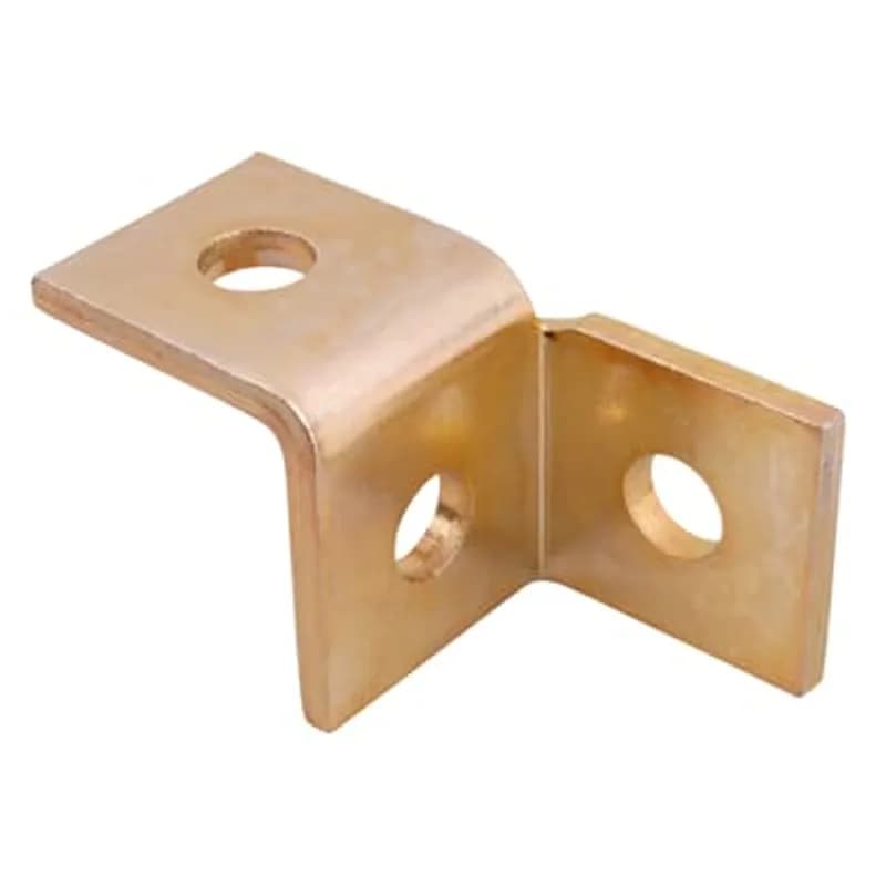Fitting, Left Wing Shape, Length 1-7/8 Inch, Height 1-3/4 Inch, Width 1-5/8 Inch, Hole Diameter 1 Inch, Electro-Galvanized Steel