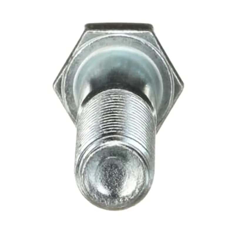 Screw, Hex Head Cap, Size 1/2 x 2-1/2 Inches, Electro-Galvanized Steel