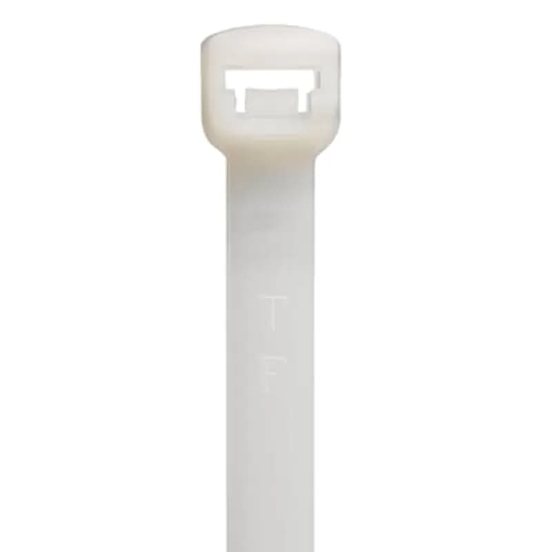 Heavy Duty Cable Tie, Natural Polyamide (Nylon 6.6) for Temperatures up to 85 Degrees Celsius (185 F) for Indoor Applications, UL/EN/CSA62275 Type 2/21S Rated for AH-2 Plenum and as a Flexible Cable and Conduit Support, Length of 599.72mm (23.611 Inches), Width of 7.62mm (0.30 Inches), Thickness of 1.91mm (0.075 Inches), Tensile Strength Rating of 534 Newtons (120 Pounds), 25 Pack