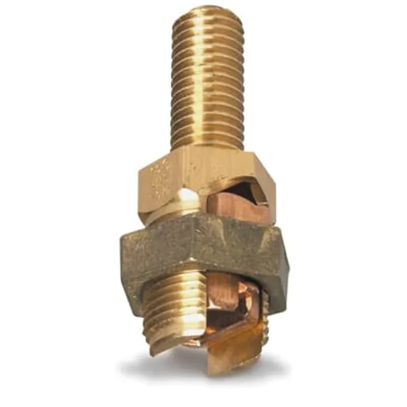 ABB - Installation Products SP4SL - Long Stud Single Service Post Connectors for Conductors 1 - 8 Stranded, 2 - 8 Solid, Stud Size 3/8 - 16 x 1 1/8