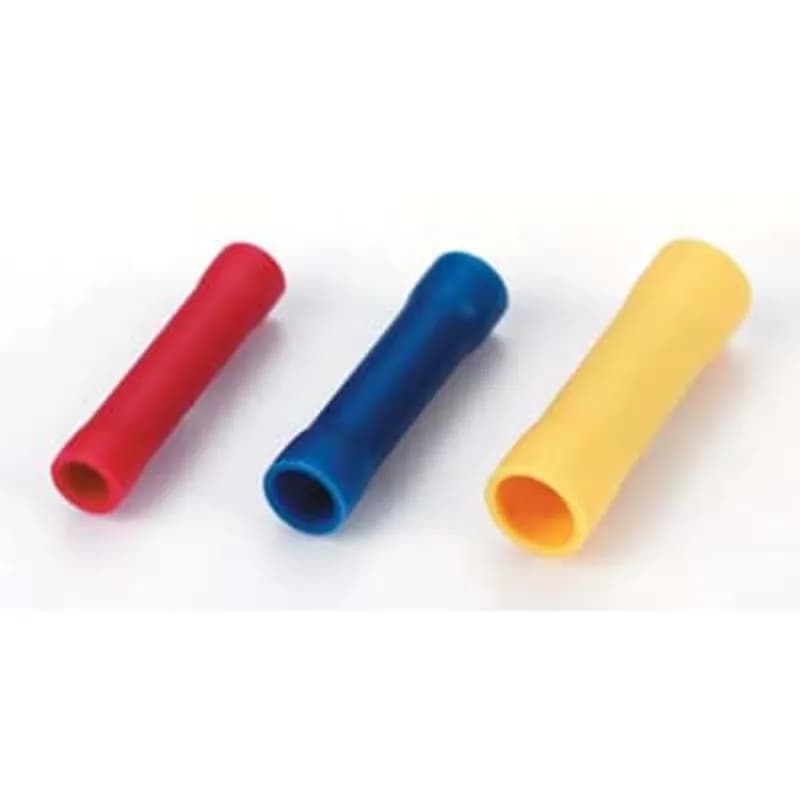 ABB - Installation Products KV14-BS-M - Insulated Vinyl Butt Splice for Wire Range 16-14 , Blue