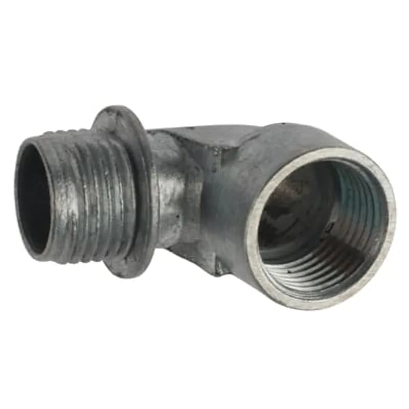ABB - Installation Products L 90-1LN - 1/2 Inch. 90 degree die cast zinc short radius elbow.