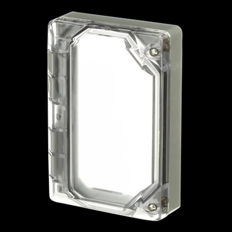 Polycarbonate hinged window kit, 6 inch by 4 inch