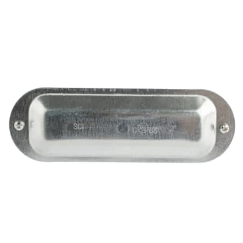 ABB - Installation Products K200S - Series 35 2 Inch Conduit Body Cover, Stamped Steel Zinc Plated, Supplied with Stainless Steel Stamped Steel Screws, Raised Dome Cover Affords Additional Wiring Room