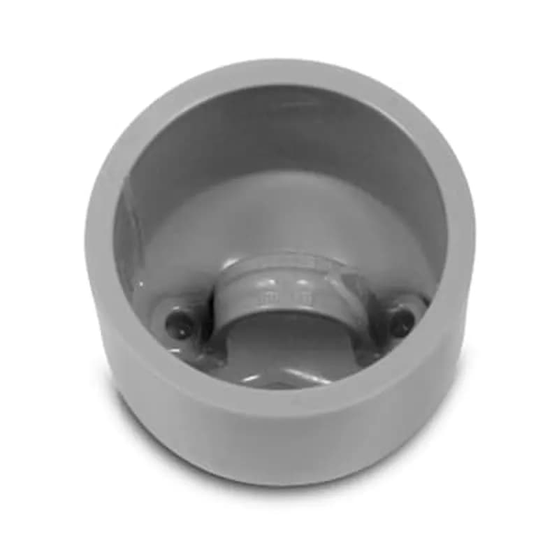 ABB - Installation Products E935R - Riser Cap, Size 6 Inches, Material PVC, Color Gray, For use with Schedule 40 and 80 Conduit