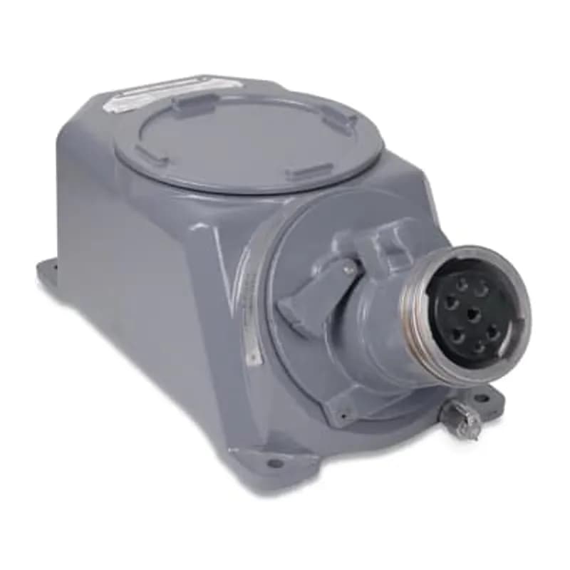 MaxGard Interlocked Receptacle, Explosion Proof, 60 Amp, 2 Pole 3 Wire, 250V, 60Hz