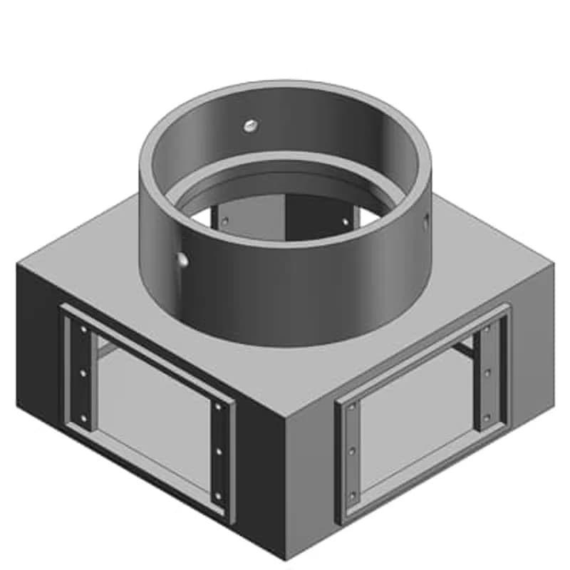 ABB - Installation Products FSMG-TB - 4 Inch Multi Gang Device Box, Die Cast Aluminum, Raintight When Used with Appropriate Cover,