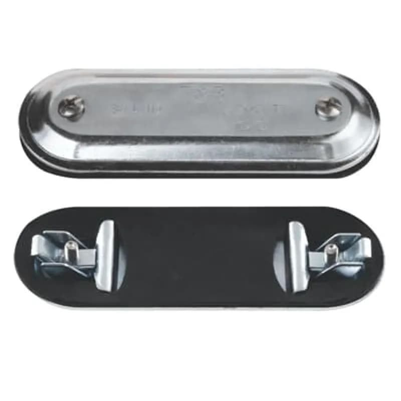 ABB - Installation Products 680STB - Form 8 2 Inch Stamped Steel Conduit Body Cover and Neoprene Gasket