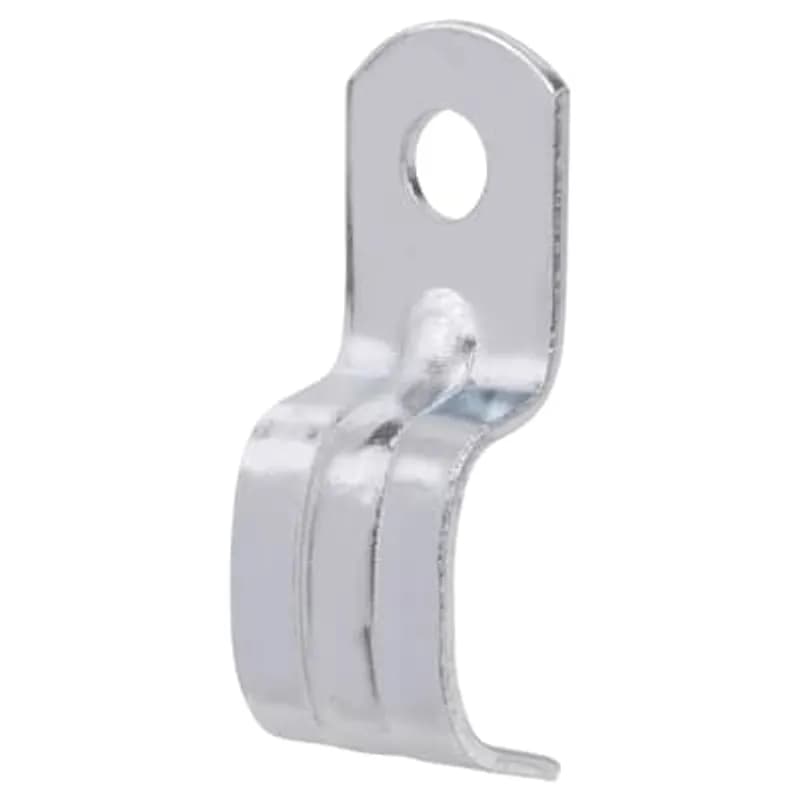 ABB - Installation Products CI1312 - One Hole EMT Strap, Trade Size 1-1/2 Inch, Maximum EMT Diameter 1.74 Inches, Hole Size 7/16 Inch, Material Galvanized Steel
