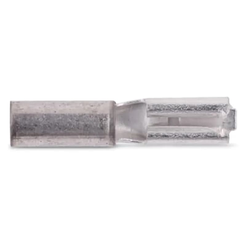 Non-Insulated Female Disconnect, Length 0.59 Inch, Width 0.15 Inch, Tab Size 0.11x0.032, Wire Range #16-14 AWG, Copper, Tin Plated