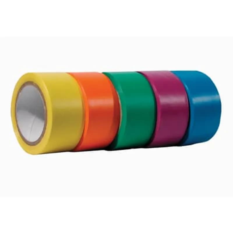 ABB - Installation Products BA-1128 - Color-Coded I.D. Tape, Red, No Legend, 2 inch width, 60 Yards per roll