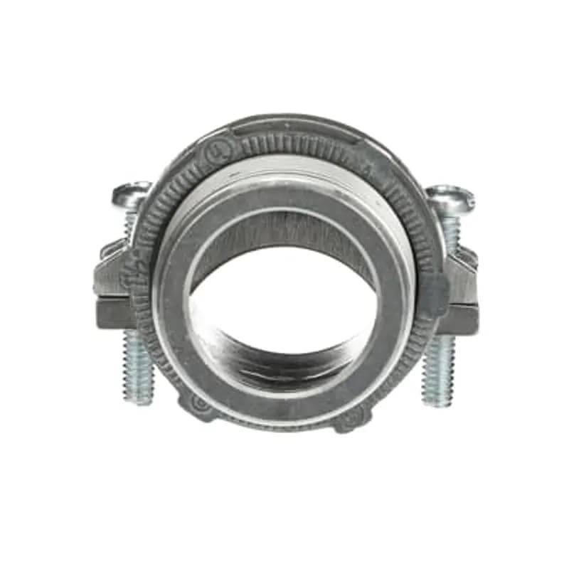 ABB - Installation Products CI2112 - Connector, Two Screw, Trade Size 1-1/2 Inch, Clamping Range 1.06 Inch - 1.57 Inch, Cast Aluminum Body and Clamp, Suggested Application AC90 4/0/1-600/1, 2/2-1/2, 4/3-2/0/3,4/4-1/4 and ACWU90: 4/0/1-600/1, 1/0/2-3/0/2, 4/3-2/0/3, 6/4-1/0/4