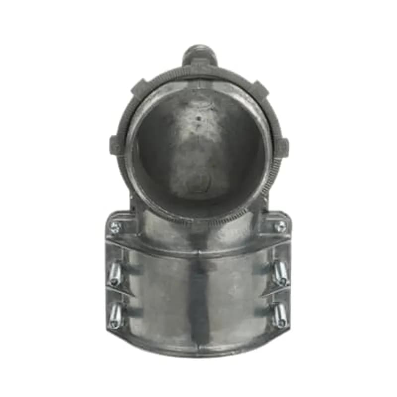 ABB - Installation Products CI2238 - Connector, 90 Degree, Trade Size 2-1/2 Inches, Clamping Range 2.50 Inch - 3.08 Inch, Zinc, Suggested Application AC90 600/3-750/3