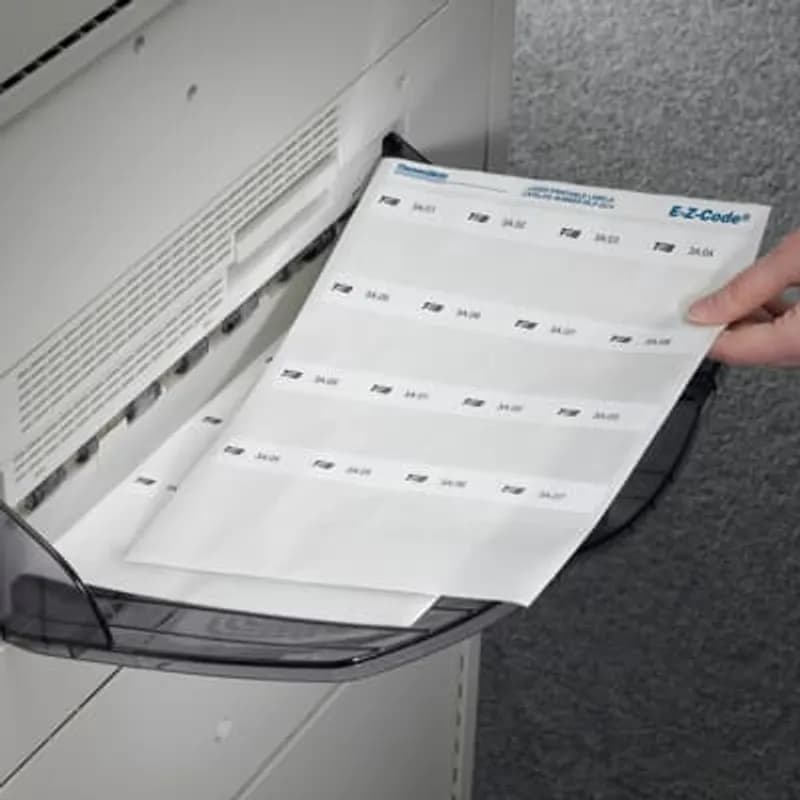 ABB - Installation Products WLP-12112 - Printable Marker - Sheet Size 8 1/2 inch x 11 inch, Markers per Sheet 96, Marker Size 1/2 inch x 1 1/2 inch, Print Area W x L 1/2 x 1/2 inch, Maximum Wire Diameter 5/16 inch