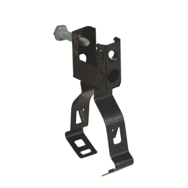 ABB - Installation Products SSF-HB1/4-OB - Hanger, Rod and Wire, Plain Rod Size 1/4 Inch, Steel, with Offset Bracket