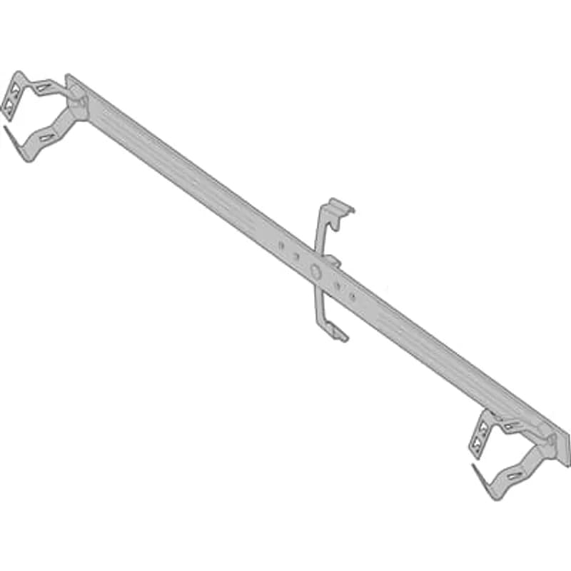 ABB - Installation Products SSF-CX18-C1234-UC - Support Bar for Conduit/Box, 1/2 Inch and 3/4 Inch Conduitfrom #12 Wire through 1/8 Inch Rod, Steel
