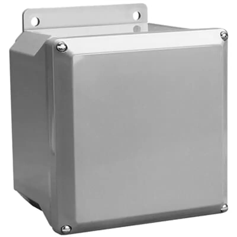 ABB - Installation Products NS884 - Circuit Safe Polycarbonate NEMA Enclosure Assembly with screw-on opaque cover, 8 Inches x 8 Inches x 4 Inches