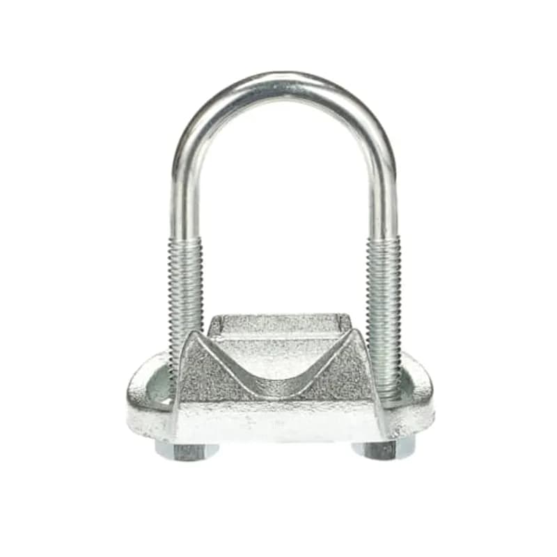 Clamp, RC Beam, Outer Diameter of Conduit or Pipe 1.315 Inch, Nominal Conduit Size 1 Inch, Malleable Iron, For Mounting Pipe or Conduit Parallel to the Beam