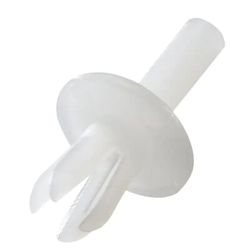 Wiring Duct Rivet Natural Nylon White, 1000 pieces