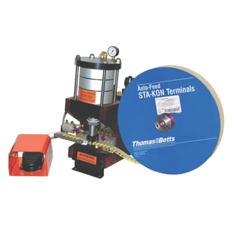 ABB - Installation Products 12050 - Auto-feed Pnuematic Tool for Crimping A, B, C Non-insulated and RA, RB, RC Insulated Terminals/Disconnects