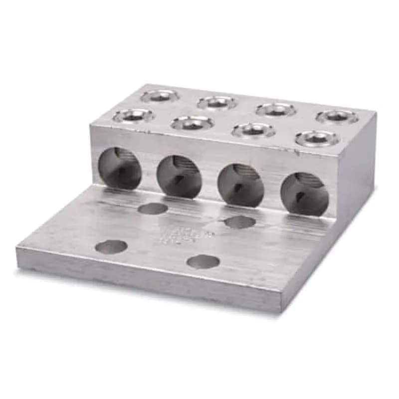 ABB - Installation Products ADR60-44D - Type ADR-ALCUL Four-Conductor, Four-Hole Mount for Conductor Range Max 600 kcmil, Min 2 Str.