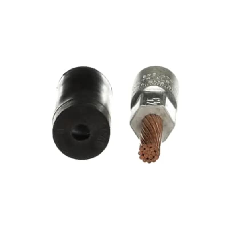 ABB - Installation Products PA02 - Aluminum Pin Adapter Terminal, Wire Size 2 Str, Tin Plated, Die Color Code N/A