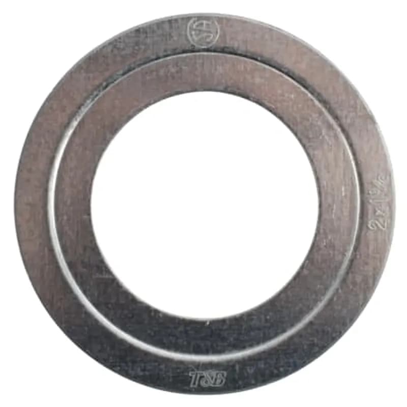ABB - Installation Products WA 164 - 2 Inch to 1-1/4 Inch, Reducing Washer, Steel-Zinc Plated, For Use with Rigid/IMC Conduit, CSA Listed
