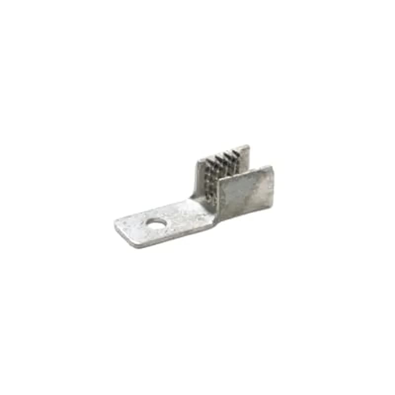 ABB - Installation Products 210219 - Insulation Piercing Magnet Wire Ring Terminal, Length 1.22 Inches, Width .41 Inches, Length of Teeth .56 Inches, Width of Teeth .38 Inches, Stud Size 8, Wire Range #14 AWG - #10 AWG 4,110 Circular Mil Area - 20,760 Circular Mil Area, Copper Alloy, Tin Plated