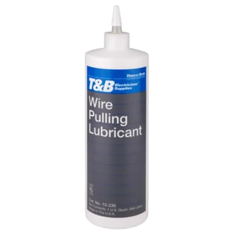 ABB - Installation Products 15-231 - Wire Pulling Lubricant, Semi-Synthetic Base, Freezing Point 25 Degrees F (-4 Degrees C), High Temperature Stability, 200 Degrees F (93 Degrees C), Yellow Color, 1 Gallon