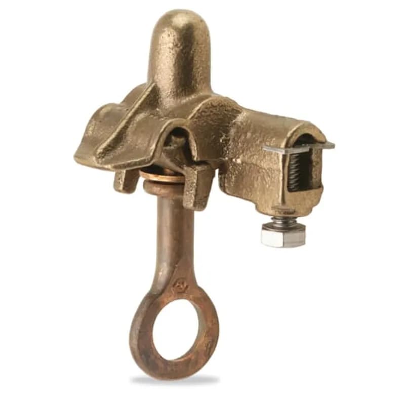 ABB - Installation Products PGH3 - Copper Type PGH - Center Bolt Parallel Groove Hot Tap Clamps for wire range Main AWG 2/0 Stranded - 8 Solid, Main ASCR. For use with copper conductor only.