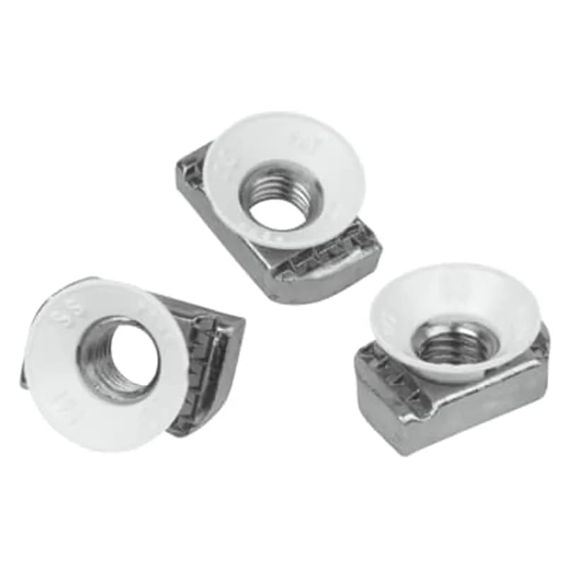 ABB - Installation Products ZCM1003/8-10 - 3/8 inch Nylon Cone Nut with GoldGalv finish. For use with A , C , E and H series channel.