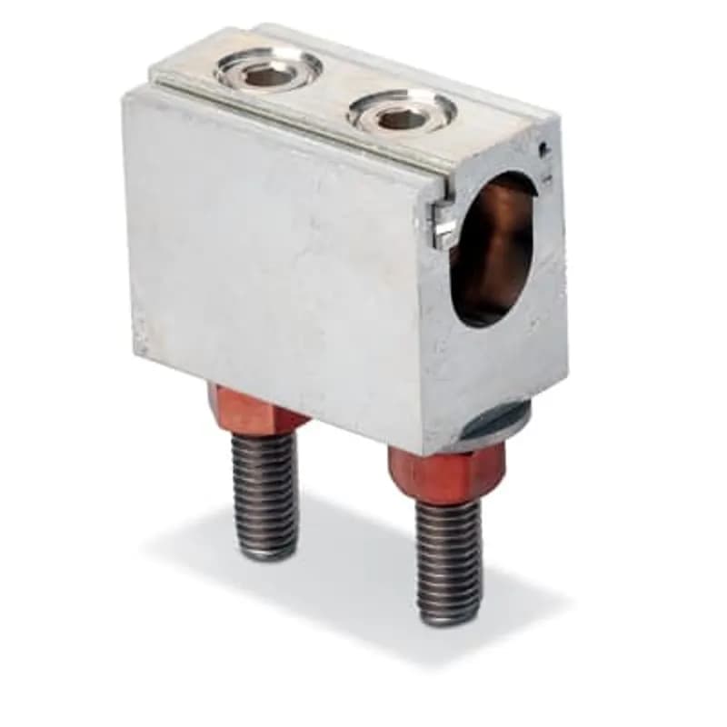ABB - Installation Products AK 600 NTN - Tin Plated Aluminum Lay-In Transformer Spade Connectors - AK Series, cable range 2-600, outlets 1