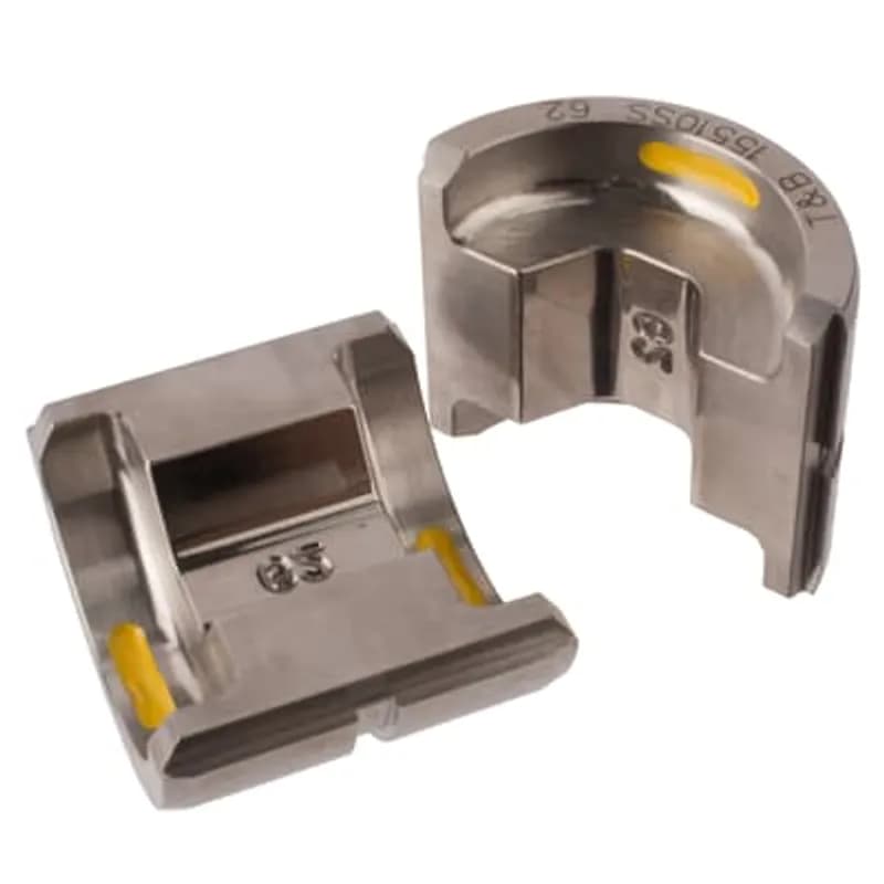 ABB - Installation Products 15510SS - Die for 12-14 Ton Tools for 250 kcmil CU, Die Color Yellow, Die Code 62