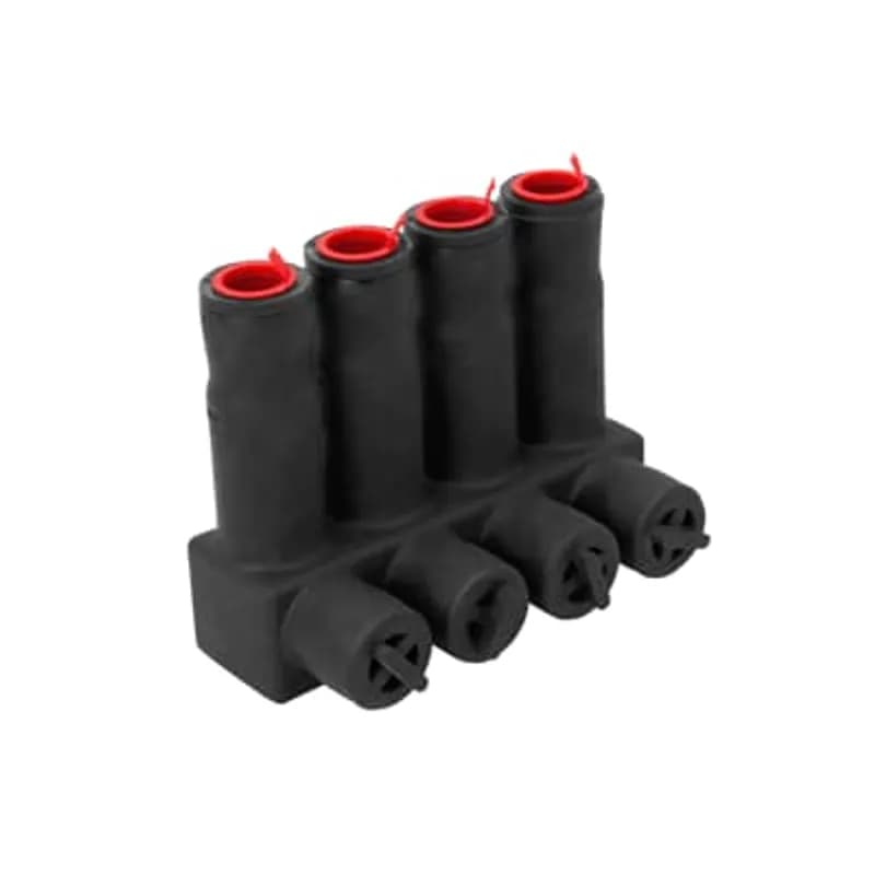 ABB - Installation Products RAB 45 C - Aluminum Flood-Seal Multi-Port Connectors - RAB 500 Series, cable range 12-500, length 6 inch, 152 mm, ports 4