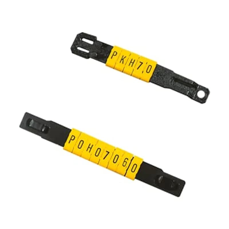 ABB - Installation Products SMK244-9-CO - Series Sleeve Markers - Color White, Recommended Wire Diameter Use with Holder, Legend :