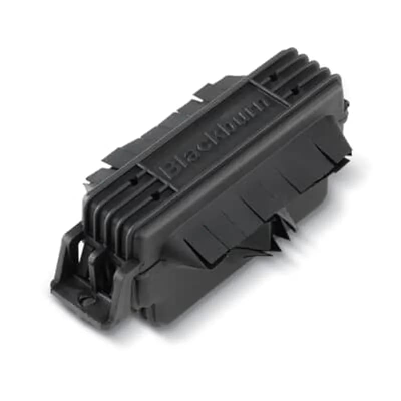 ABB - Installation Products IPC 402 C - Lock on Insulating Cover for Item IPC 402-8 (Insulation Piercing Connector for 4/0-2 Min with 8 Taps). Item is Hinged. Overall Open Length 8.95 inch, Height 2.04 inch, Width 2.15 inch. Material Black Santoprene. Cover Only.