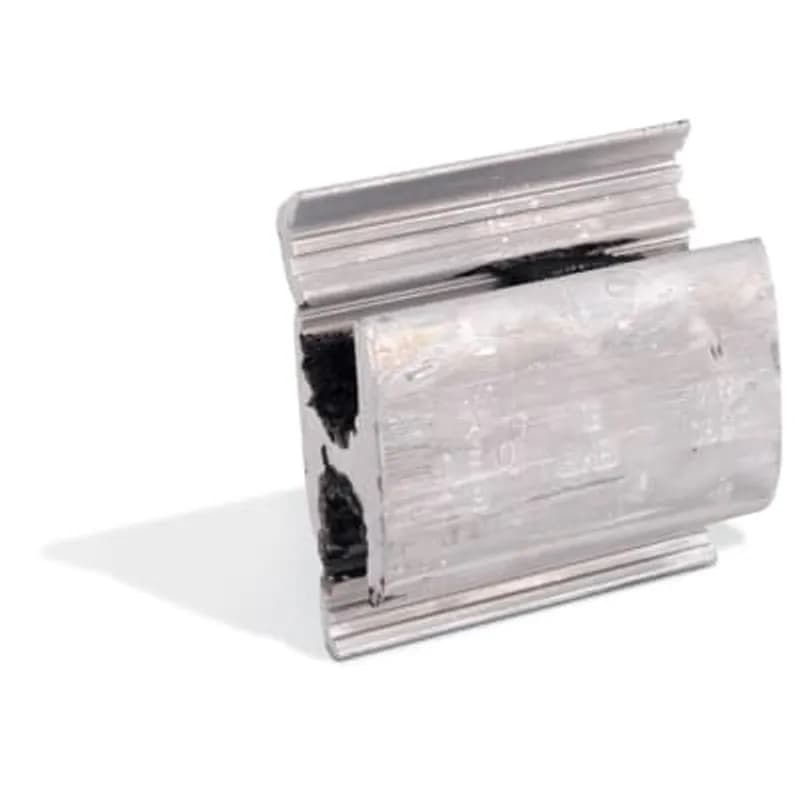 ABB - Installation Products DB 100 MM 100 MM - Aluminum H-Type Compression Connector - Main 100 millimeters squared ACSR, Tap 100 millimeters squared ACSR, Die D, Length 2.1870 inches,