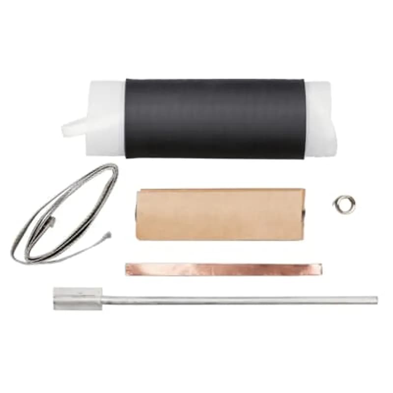 ABB - Installation Products 200ECS-G2-2 - Cold-Shrinkable Seal with Copper Rod & Constant Force Spring. Size Range .80 inch to 1.50 inch jacket diameters. Maximum installed diameter is approximately 2 inches.